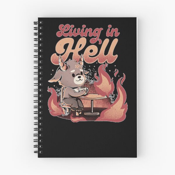 Item preview, Living In Hell designed and sold by StoreFlip.