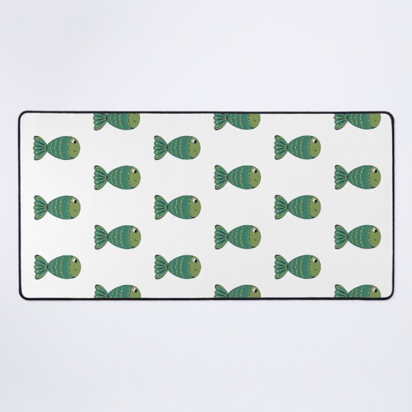 Item preview, Green Fish Clip Art Doodle designed and sold by Missing In Art.