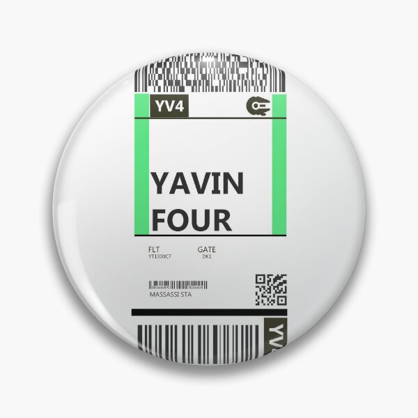Item preview, Yavin 4 Boarding Pass designed and sold by Bluesuiter.