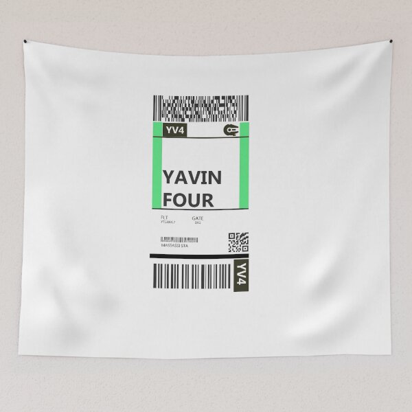 Item preview, Yavin 4 Boarding Pass designed and sold by Bluesuiter.