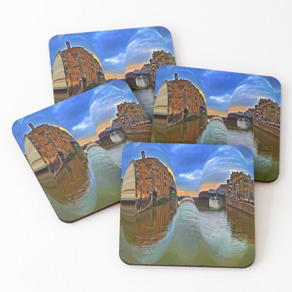 Item preview, Florance Arno river view with a twist by Iritof designed and sold by iritof.