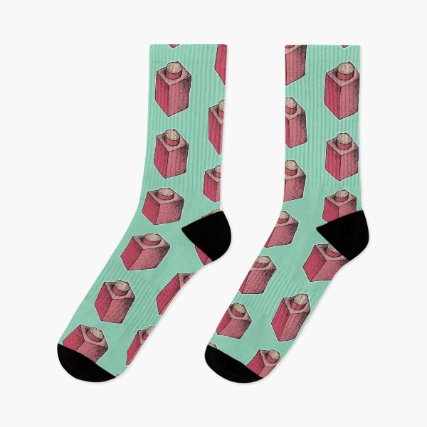 Item preview, Building blocks that lock - Red & Green Christmas designed and sold by AbrahamicDesign.