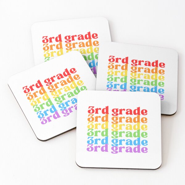 Item preview, Third Grade Vibes Only Back To School Cool Rainbow designed and sold by ImaginedCo.
