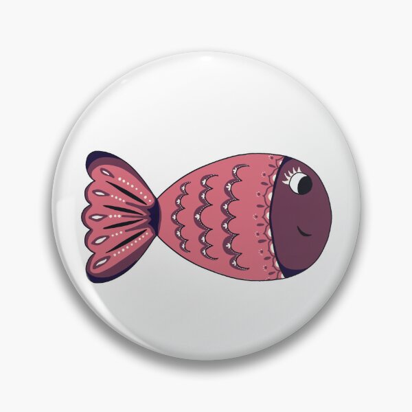Item preview, Red Fish Clip Art Doodle designed and sold by Missing In Art.