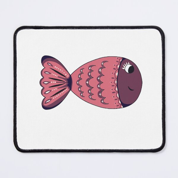 Item preview, Red Fish Clip Art Doodle designed and sold by Missing In Art.