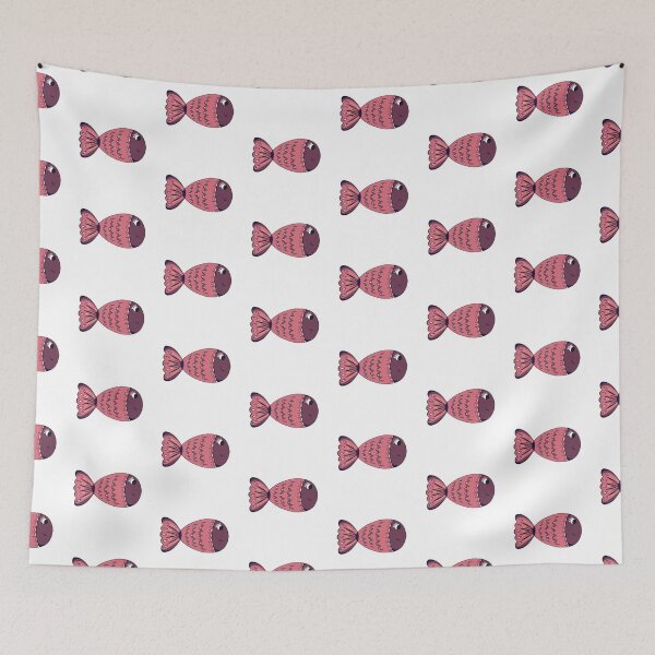 Item preview, Red Fish Clip Art Doodle designed and sold by Missing In Art.