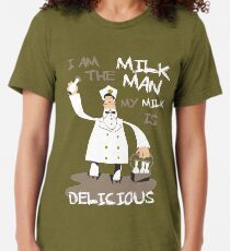 Ich bin der Milchmann, meine Milch ist köstlich Vintage T-Shirt