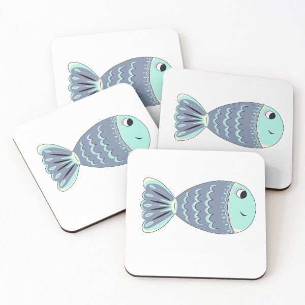 Item preview, Grey Fish Clip Art Doodle designed and sold by Missing In Art.