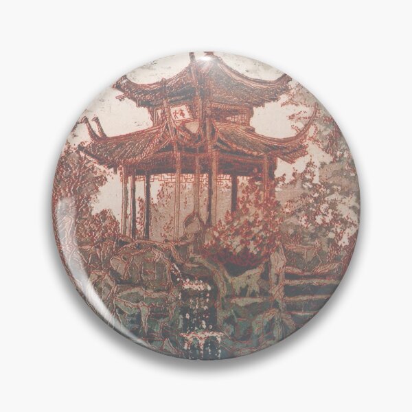 Item preview, japanese scenery, an aquatint etching  designed and sold by julmunne.