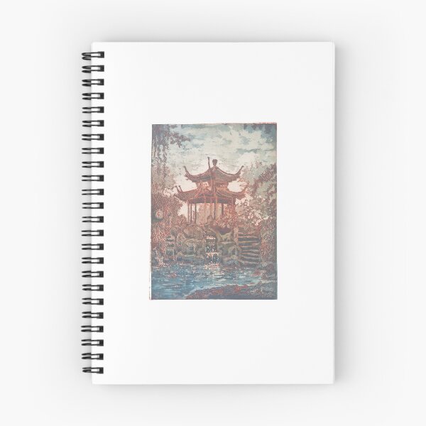 Item preview, japanese scenery, an aquatint etching  designed and sold by julmunne.