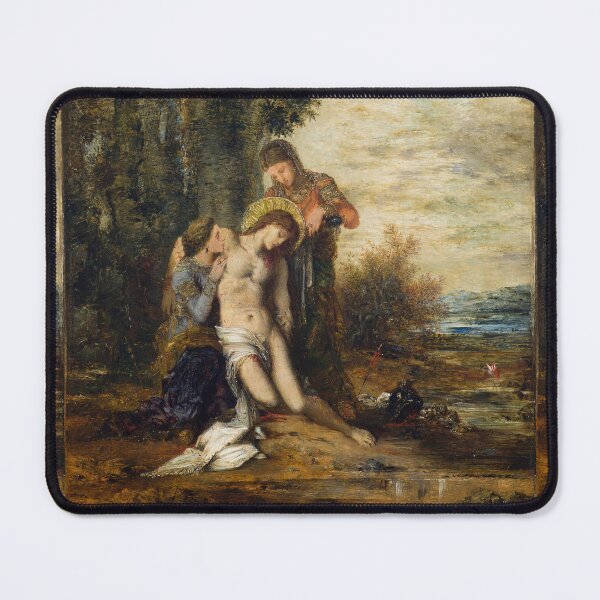 Item preview, The Martyred Saint Sebastian Gustave Moreau Religion designed and sold by TeeARTHY.