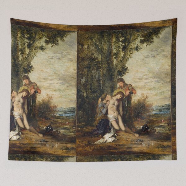 Item preview, The Martyred Saint Sebastian Gustave Moreau Religion designed and sold by TeeARTHY.
