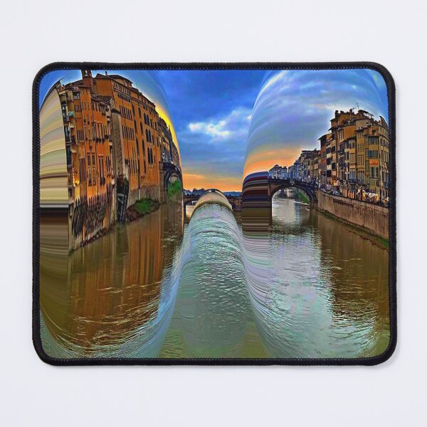 Item preview, Florance Arno river view with a twist by Iritof designed and sold by iritof.