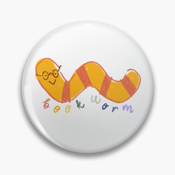 Item preview, Book Worm for a bookworm designed and sold by Miss Cassie Bee.