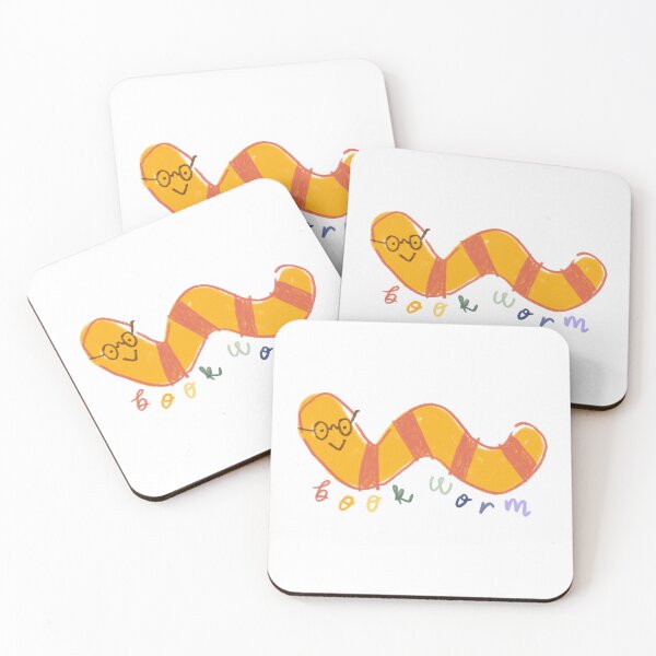 Item preview, Book Worm for a bookworm designed and sold by Miss Cassie Bee.