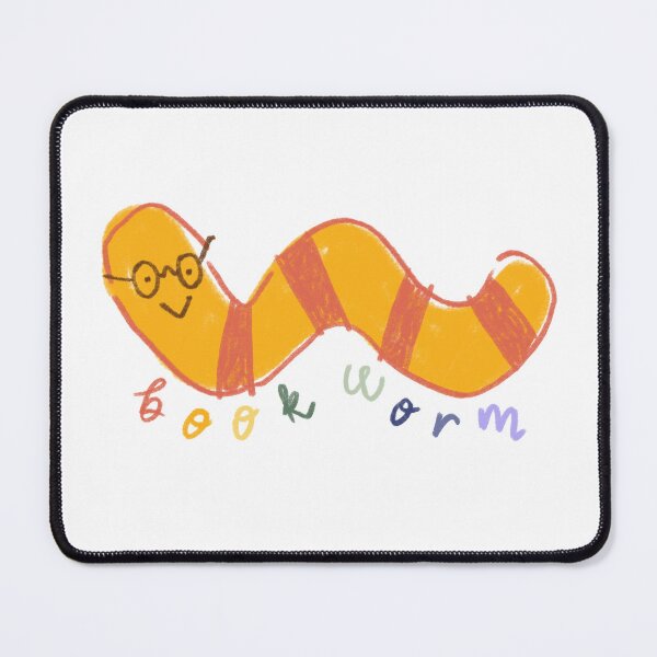 Item preview, Book Worm for a bookworm designed and sold by MissCassieBee.