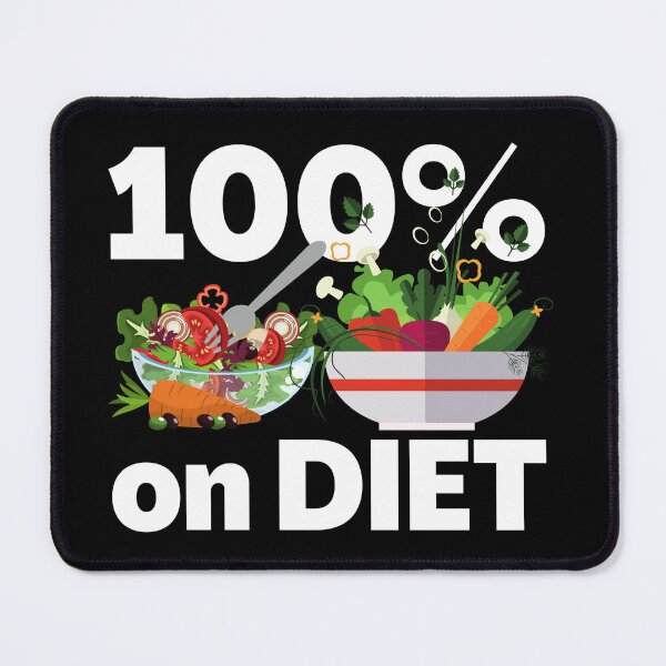 Item preview, 100% ON DIET designed and sold by InsaneCorner.