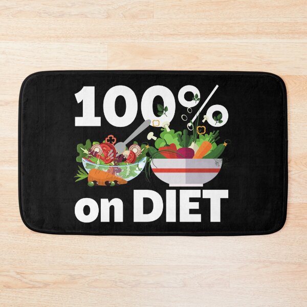 Item preview, 100% ON DIET designed and sold by InsaneCorner.