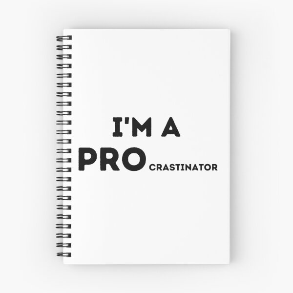 Item preview, I'm a Procrastinator - Funny Motivational Design designed and sold by CreativNode.