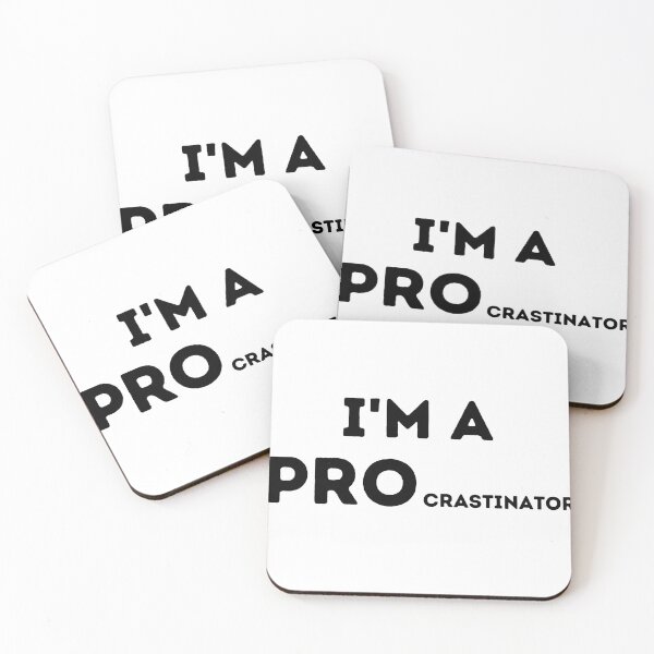 Item preview, I'm a Procrastinator - Funny Motivational Design designed and sold by CreativNode.