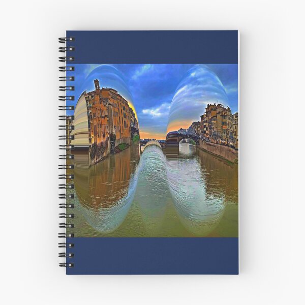 Item preview, Florance Arno river view with a twist by Iritof designed and sold by iritof.