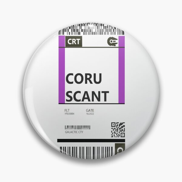 Item preview, Coruscant Boarding Pass designed and sold by Bluesuiter.