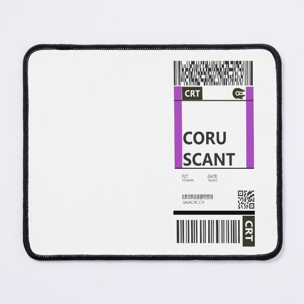 Item preview, Coruscant Boarding Pass designed and sold by Bluesuiter.
