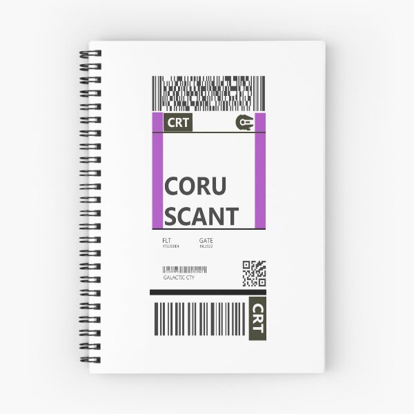 Item preview, Coruscant Boarding Pass designed and sold by Bluesuiter.