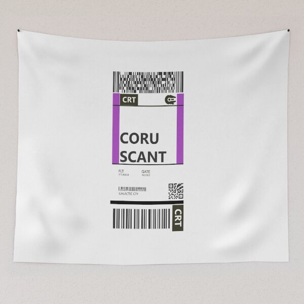 Item preview, Coruscant Boarding Pass designed and sold by Bluesuiter.