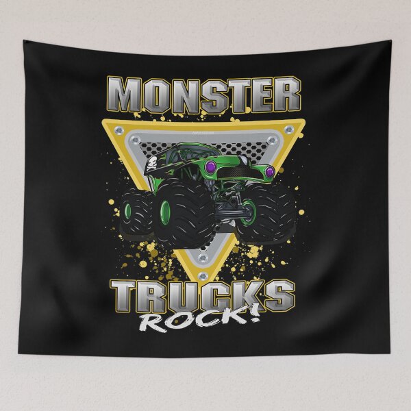 Item preview, Monster Trucks Rock designed and sold by unfinishedneigh.