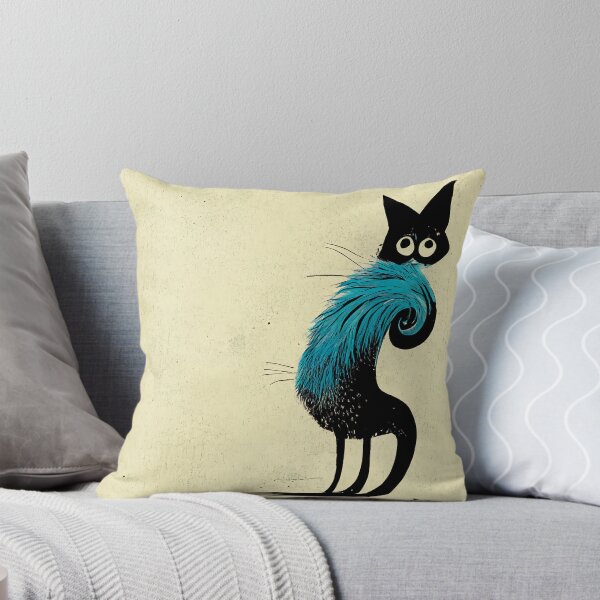 Item preview, Dr Seuss style cat design designed and sold by ThePurpleMelon.