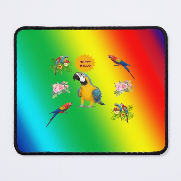 Item preview, KATHLEEN (PARROT HAPPY HELLO) designed and sold by lovingtouch.