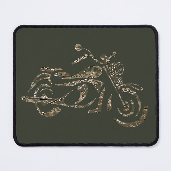Item preview, MOTORCYCLE FIELD CAMO designed and sold by THE AMERICAN TEEVANGELIST.