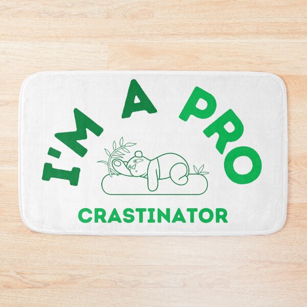 Item preview, I'm a Procrastinator  Lazy Panda - Funny Motivational Design designed and sold by CreativNode.