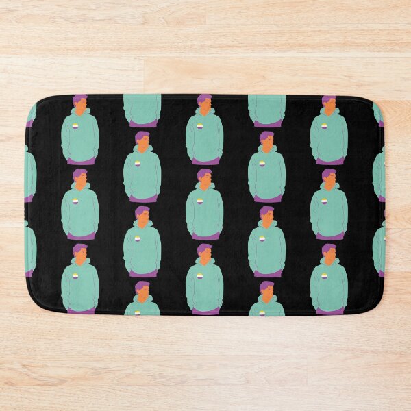 Item preview, Vivid Non Binary Guy Cool Retro Design designed and sold by mkzmerch.