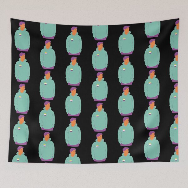 Item preview, Vivid Non Binary Guy Cool Retro Design designed and sold by mkzmerch.