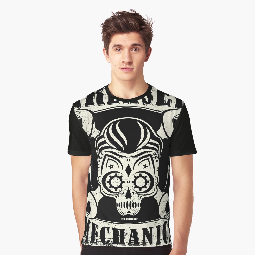 rockabilly mechanic shirt