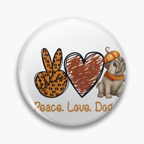 Item preview, Peace Love Dog Mom, Leopard Dog Mom Halloween designed and sold by Sam Artist.
