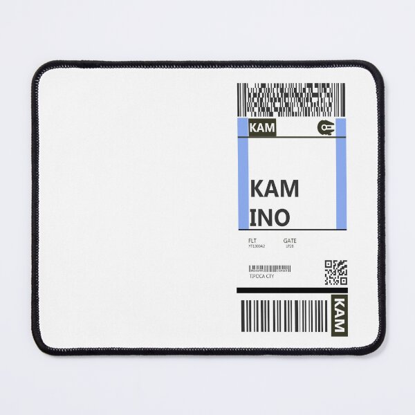 Vista previa del artículo con la obra «Tarjeta de embarque de Kamino», diseñado y vendido por Bluesuiter.