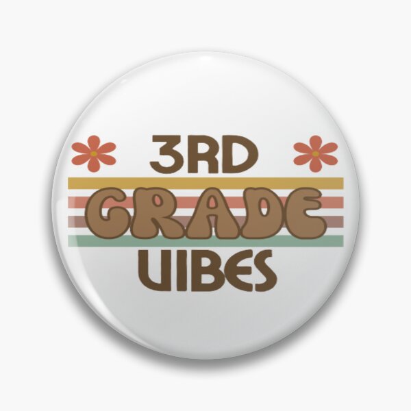 Item preview, Third Grade Vibes Only Back To School Cool Retro Groovy designed and sold by ImaginedCo.