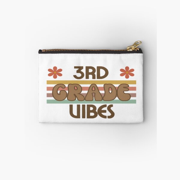 Item preview, Third Grade Vibes Only Back To School Cool Retro Groovy designed and sold by ImaginedCo.