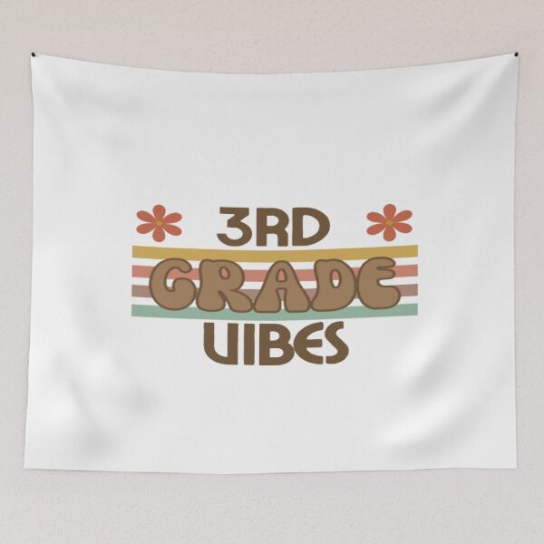 Item preview, Third Grade Vibes Only Back To School Cool Retro Groovy designed and sold by ImaginedCo.