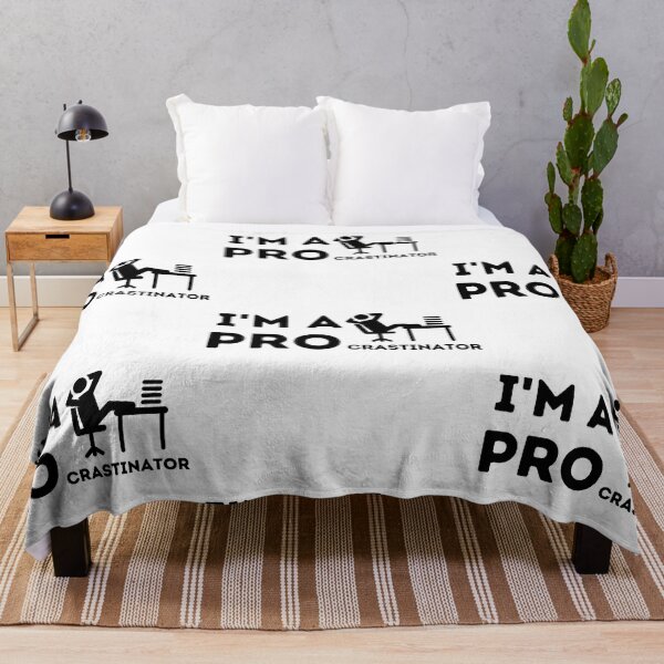 Item preview, I'm a Procrastinator Feet Up - Funny Motivational Design designed and sold by CreativNode.