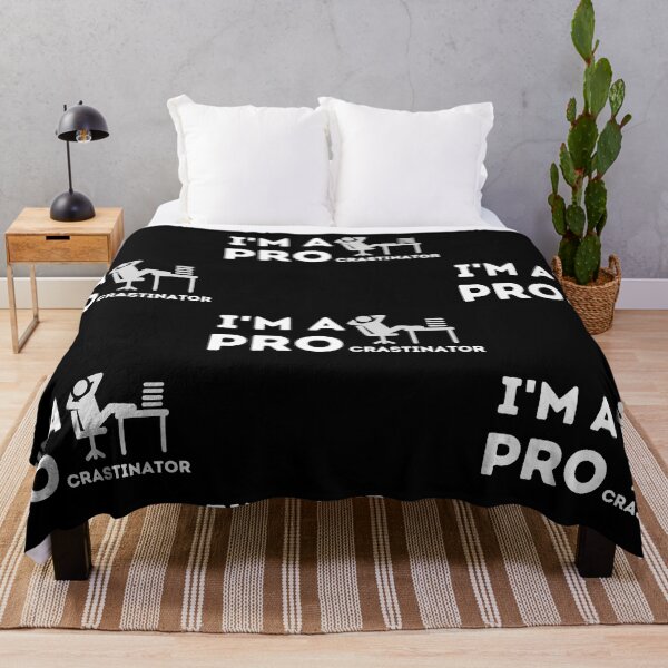 Item preview, I'm a Procrastinator Feet Up - Funny Motivational Design designed and sold by CreativNode.