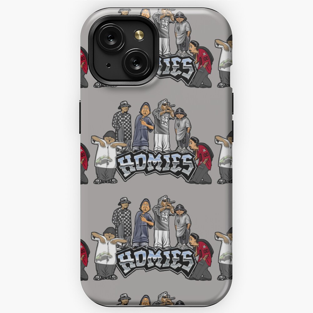 iPhone 15 Pro iPhoneケース　All My Homies All My Homies iPhone Case (Clear×White) | allmy