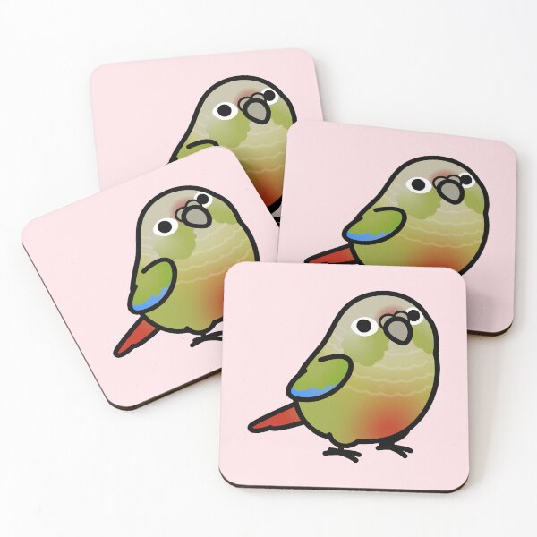 Item preview, Chubby Cinnamon Green Cheek Conure designed and sold by birdhism.