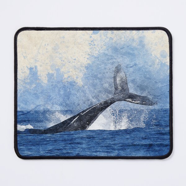 Item preview, Blue whale painting designed and sold by Aysa Galaxy.