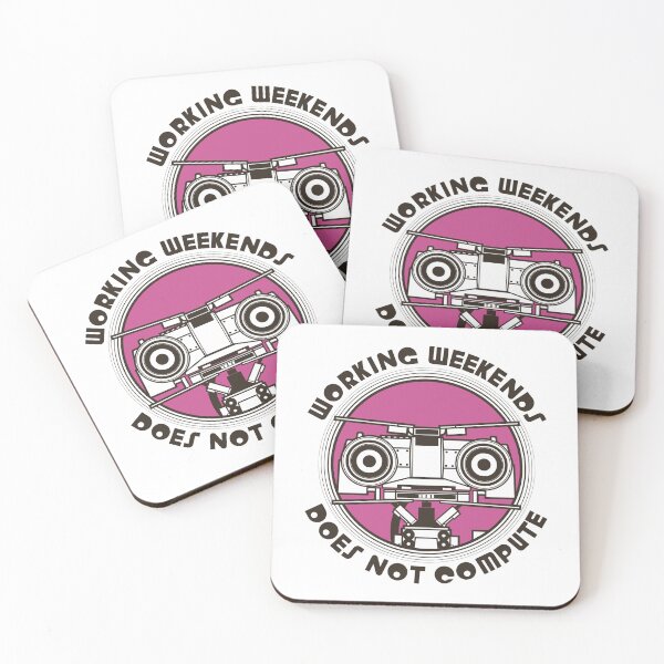 Item preview, Johnny Five - Working Weekends Does Not Compute designed and sold by thedumbwaiter.