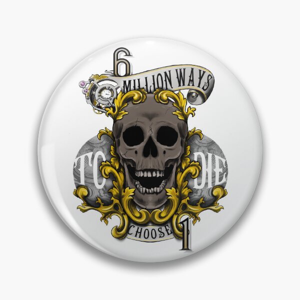 Item preview, 6M ways to die choose one (black & yellow) designed and sold by FattoAMano.