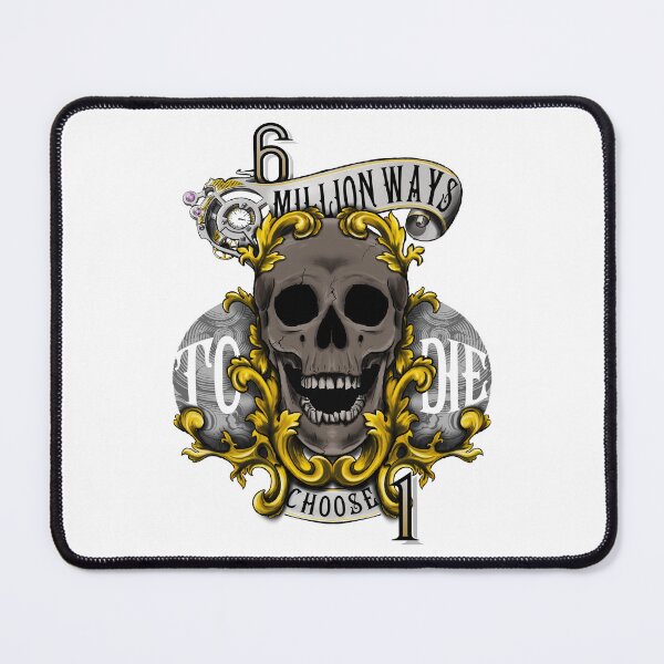 Item preview, 6M ways to die choose one (black & yellow) designed and sold by FattoAMano.